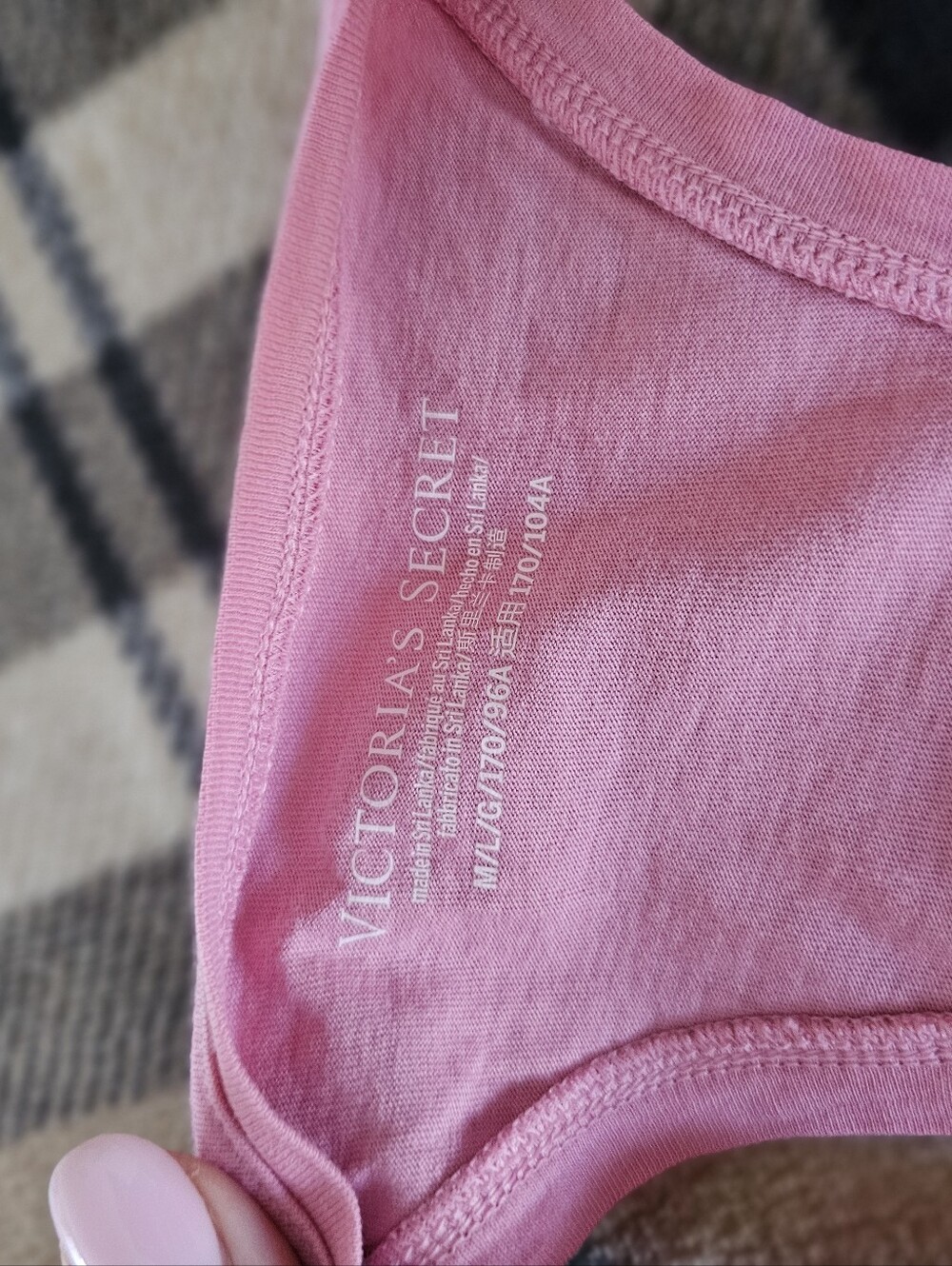 Victoria's Secret Pink Sleeveless Logo Sleep Maxi - Picture 6 of 8